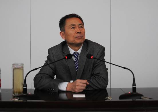 郑州大学周文顺教授作题为“中日关系结构性矛盾与冲突”学术报告